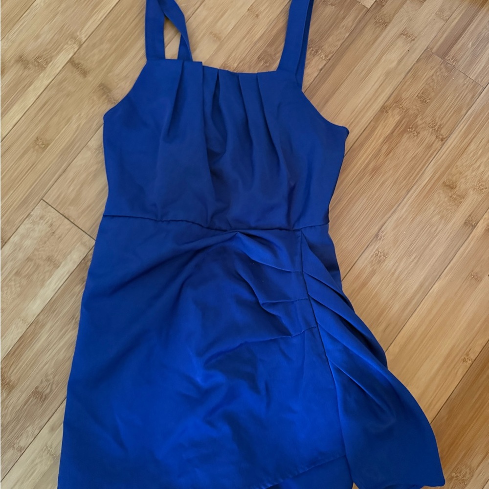 Girls Skort Romper Royal Blue